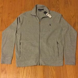 Polo Ralph Lauren m grey zip up